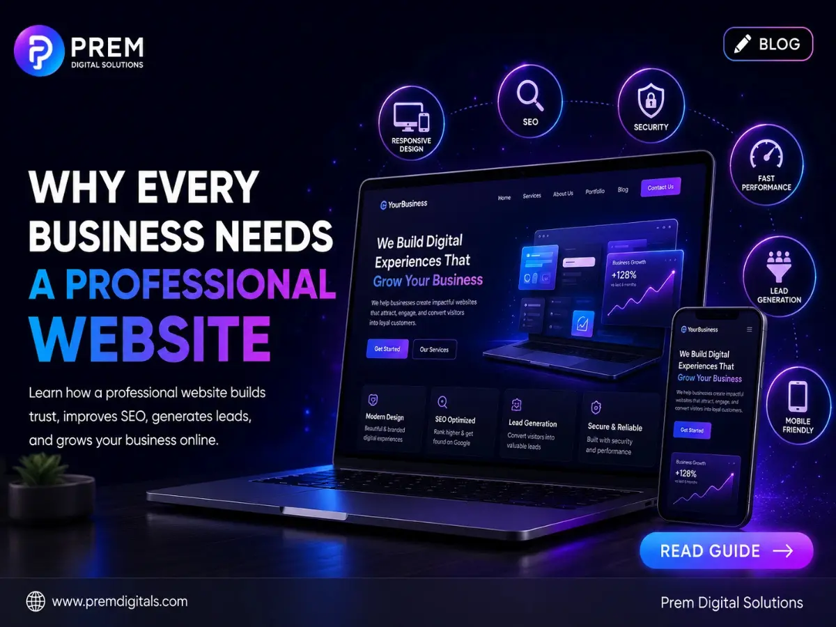 Why Every Business Needs a Professional Website in 2026